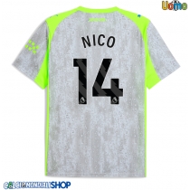 Maglie da calcio Manchester City Nico Gonzalez #14 Terza Maglia 2025-26 Manica Corta